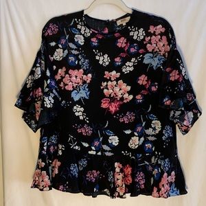 ByTimo oversized floral blouse XS